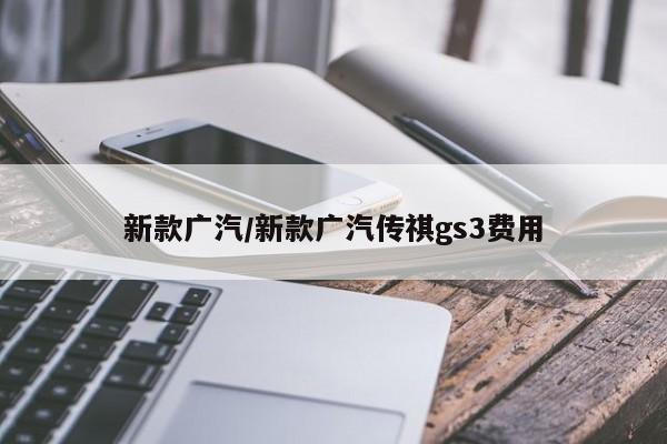 新款广汽/新款广汽传祺gs3费用