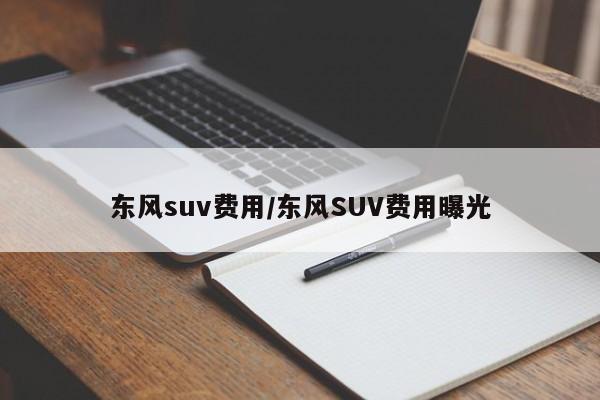 东风suv费用/东风SUV费用曝光