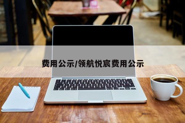 费用公示/领航悦宸费用公示